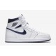 AIR JORDAN 1 RETRO HIGH OG 'METALLIC NAVY' 555088-106 AIR JORDAN 1 RETRO HIGH OG 'METALLIC NAVY' 555088-106