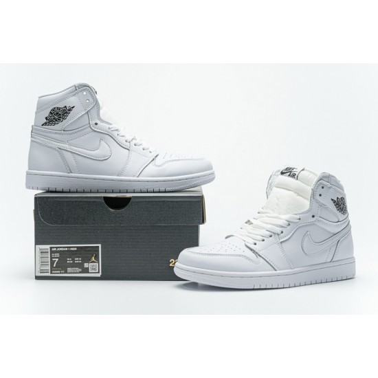 Nike Air Jordan 1 High All White 555088-111 Nike Air Jordan 1 High All White 555088-111