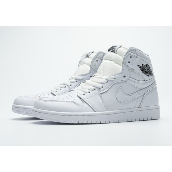 Nike Air Jordan 1 High All White 555088-111 Nike Air Jordan 1 High All White 555088-111