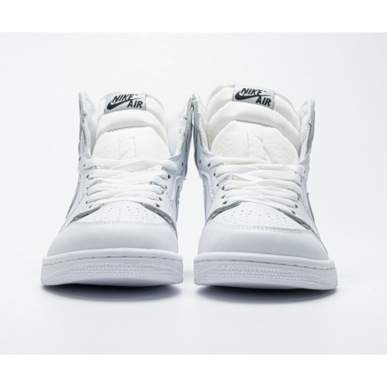 Nike Air Jordan 1 High All White 555088-111 Nike Air Jordan 1 High All White 555088-111