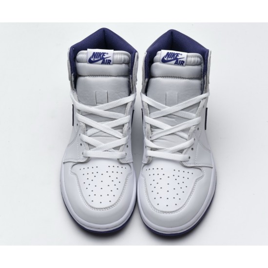 Nike Air Jordan 1 Retro High OG White Purple cu0449-151 Nike Air Jordan 1 Retro High OG White Purple cu0449-151