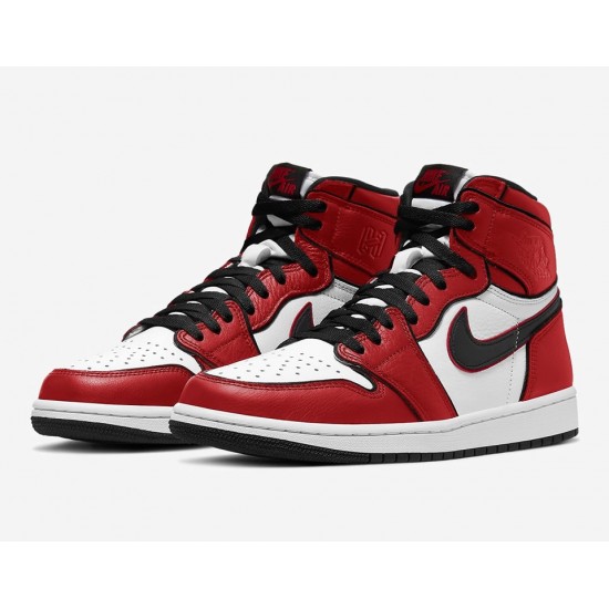 AIR JORDAN 1 RETRO HIGH OG 'BLOODLINE 2.0' 555088-129 AIR JORDAN 1 RETRO HIGH OG 'BLOODLINE 2.0' 555088-129