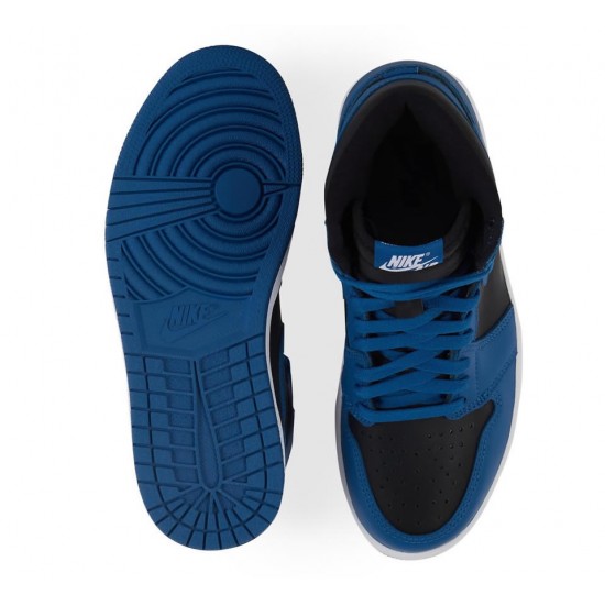AIR JORDAN 1 RETRO HIGH OG 'DARK MARINA BLUE' 2022 555088-404 AIR JORDAN 1 RETRO HIGH OG 'DARK MARINA BLUE' 2022 555088-404