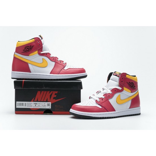Nike Air Jordan 1 High OG 'Light Fusion Red' 555088-603 Nike Air Jordan 1 High OG 'Light Fusion Red' 555088-603