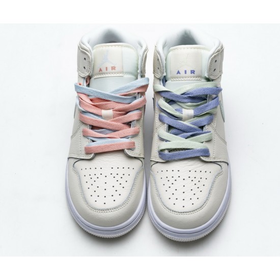 Nike Air Jordan 1 Mid GG Multi Color Swoosh 555112-035 Nike Air Jordan 1 Mid GG Multi Color Swoosh 555112-035