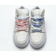 Nike Air Jordan 1 Mid GG Multi Color Swoosh 555112-035 Nike Air Jordan 1 Mid GG Multi Color Swoosh 555112-035