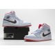 Air Jordan 1 Mid Half Blue Polka Dot 555112-400 Air Jordan 1 Mid Half Blue Polka Dot 555112-400