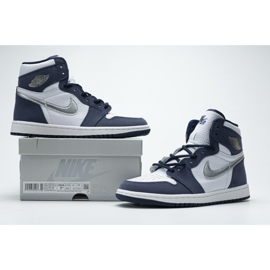 AIR JORDAN 1 HIGH OG CO.JP "MIDNIGHT NAVY" MENS DC1788-100 GS 575441-141 AIR JORDAN 1 HIGH OG CO.JP "MIDNIGHT NAVY" MENS DC1788-100 GS 575441-141
