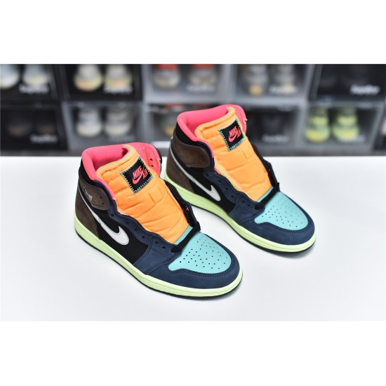 AIR JORDAN 1 RETRO HIGH OG "BIO HACK" GS 575441-201 Nike shoes AIR JORDAN 1 RETRO HIGH OG "BIO HACK" GS 575441-201 Nike shoes