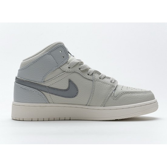 Air Jordan 1 Mid Light Bone Grey 582542-003 Air Jordan 1 Mid Light Bone Grey 582542-003