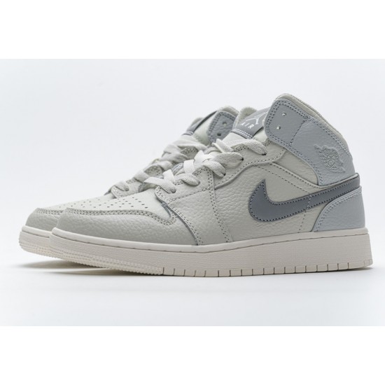 Air Jordan 1 Mid Light Bone Grey 582542-003