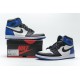 AIR JORDAN 1 "FRAGMENT" RETRO 1S BLACK AND BLUE 716371-040 AIR JORDAN 1 "FRAGMENT" RETRO 1S BLACK AND BLUE 716371-040