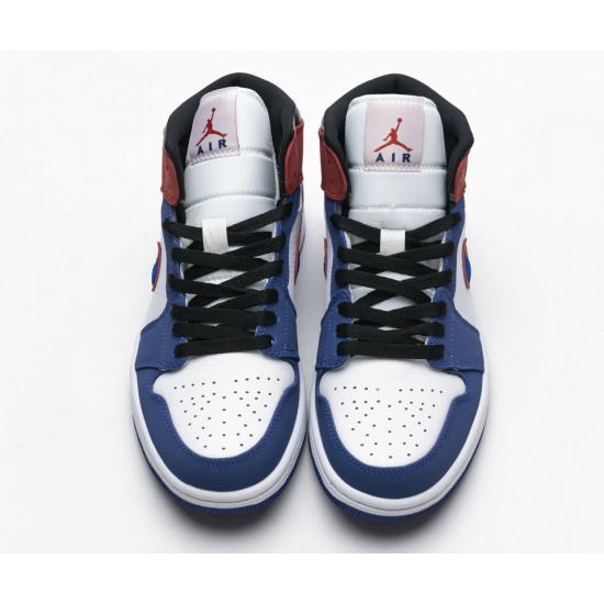 Nike Air Jordan 1 Mid Multicolor Swoosh 852542-146 Nike Air Jordan 1 Mid Multicolor Swoosh 852542-146