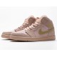 Nike Air Jordan 1 Mid SE GS Coral Stardust 852542-600 Nike Air Jordan 1 Mid SE GS Coral Stardust 852542-600