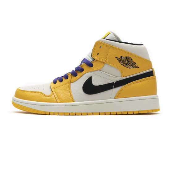 jordan 1 mid lakers