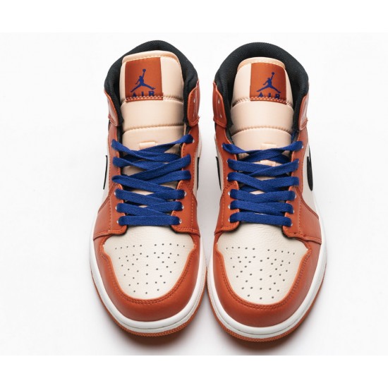 Nike Air Jordan 1 Mid SE Team Orange 852542-800 Nike Air Jordan 1 Mid SE Team Orange 852542-800