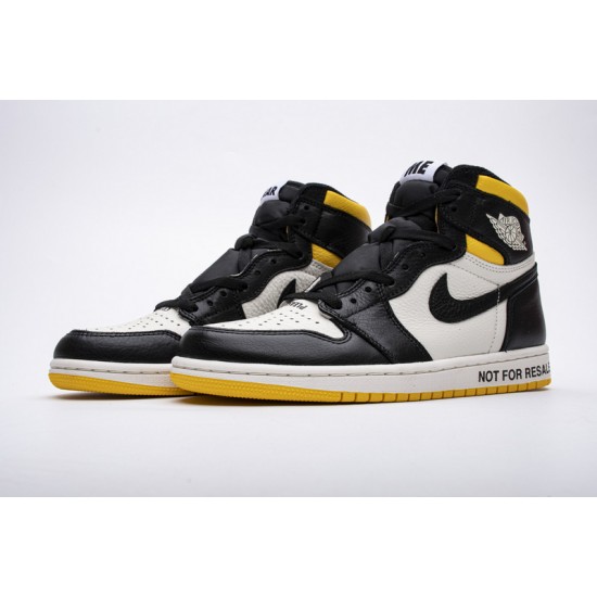 jordan 1 not for resale varsity maize