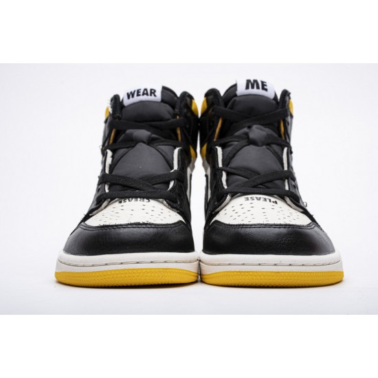 jordan 1 not for resale varsity maize