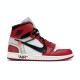 OFF-WHITE X AIR JORDAN 1 "CHICAGO" MENS GS AA3834-101 OFF-WHITE X AIR JORDAN 1 "CHICAGO" MENS GS AA3834-101