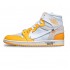 OFF-WHITE X A long running theme within the RETRO HIGH OG 'CANARY YELLOW' AQ0818-149