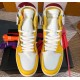 OFF-WHITE X AIR JORDAN 1 RETRO HIGH OG 'CANARY YELLOW' AQ0818-149 OFF-WHITE X AIR JORDAN 1 RETRO HIGH OG 'CANARY YELLOW' AQ0818-149