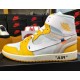 OFF-WHITE X AIR JORDAN 1 RETRO HIGH OG 'CANARY YELLOW' AQ0818-149 OFF-WHITE X AIR JORDAN 1 RETRO HIGH OG 'CANARY YELLOW' AQ0818-149