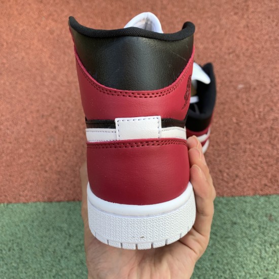AIR JORDAN 1 MID "NOBLE RED" FOR RESALE BQ6472-016 AIR JORDAN 1 MID "NOBLE RED" FOR RESALE BQ6472-016