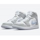 AIR JORDAN 1 MID WMNS Wolf Grey BQ6472-105 AIR JORDAN 1 MID WMNS Wolf Grey BQ6472-105