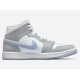 AIR JORDAN 1 MID WMNS Wolf Grey BQ6472-105 AIR JORDAN 1 MID WMNS Wolf Grey BQ6472-105