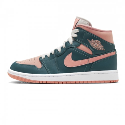 AIR JORDAN 1 MID 'DARK TEAL GREEN' WMNS 2022 BQ6472-308