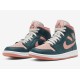 AIR JORDAN 1 MID 'DARK TEAL GREEN' WMNS 2022 BQ6472-308 AIR JORDAN 1 MID 'DARK TEAL GREEN' WMNS 2022 BQ6472-308