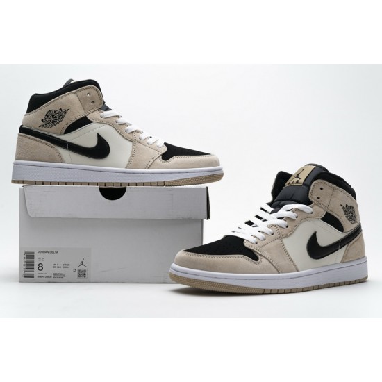 Nike Air Jordan 1 Mid Barely Orange BQ6472-800 Nike Air Jordan 1 Mid Barely Orange BQ6472-800