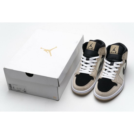 Nike Air Jordan 1 Mid Barely Orange BQ6472-800 Nike Air Jordan 1 Mid Barely Orange BQ6472-800