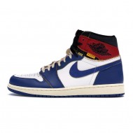 Union X Air Jordan air 1 OG High Retro 'Blue Toe' BV1300-146