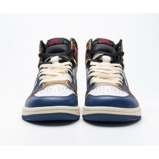 Union X Air Jordan 1 OG High Retro 'Blue Toe' BV1300-146 Union X Air Jordan 1 OG High Retro 'Blue Toe' BV1300-146