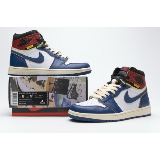 Union X Air Jordan 1 OG High Retro 'Blue Toe' BV1300-146