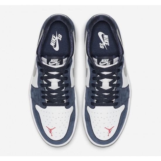 ERIC KOSTON X AIR JORDAN 1 LOW SB 'MIDNIGHT NAVY' CJ7891-400 ERIC KOSTON X AIR JORDAN 1 LOW SB 'MIDNIGHT NAVY' CJ7891-400