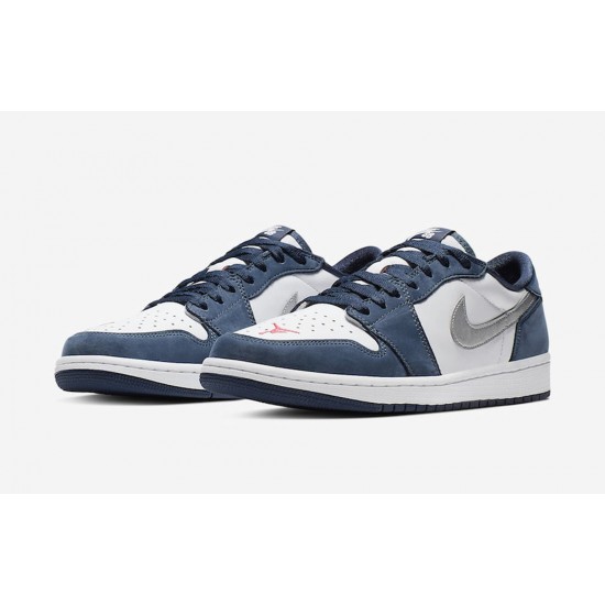 ERIC KOSTON X AIR JORDAN 1 LOW SB 'MIDNIGHT NAVY' CJ7891-400 ERIC KOSTON X AIR JORDAN 1 LOW SB 'MIDNIGHT NAVY' CJ7891-400