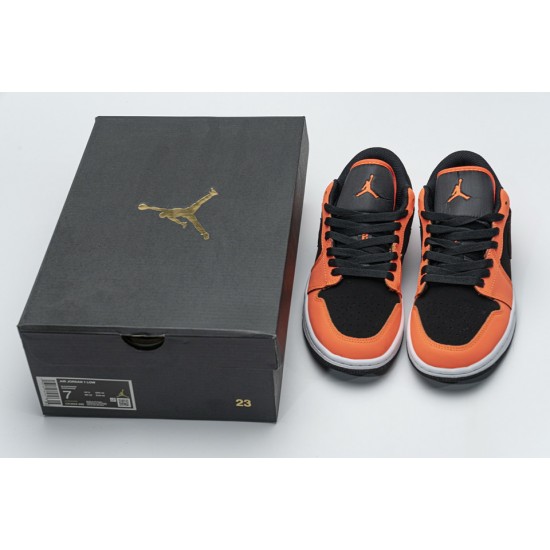 Nike Air Jordan 1 Low Black Orange CK3022-008 Nike Air Jordan 1 Low Black Orange CK3022-008