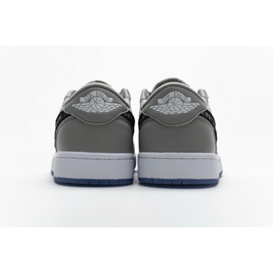 Dior x Air Jordan 1 Low Wolf Grey CN8608-002