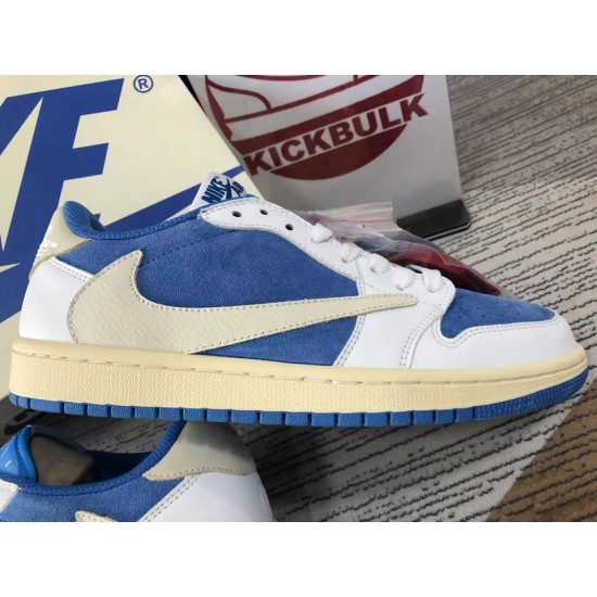 Travis Scott x Air Jordan 1 low Blue white CQ4277-212 Travis Scott x Air Jordan 1 low Blue white CQ4277-212
