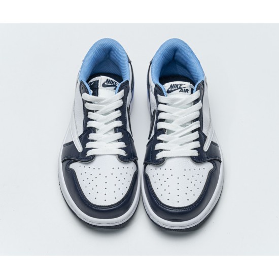 Travis Scott X Fragment Design X Air Jordan 1 Low Cq4278 001