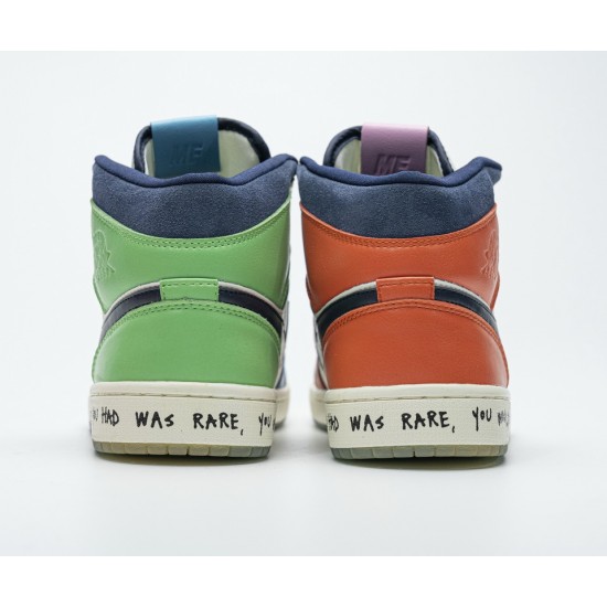 Nike Air Jordan 1 Mid Melody Ehsani CQ7629-100 Nike Air Jordan 1 Mid Melody Ehsani CQ7629-100