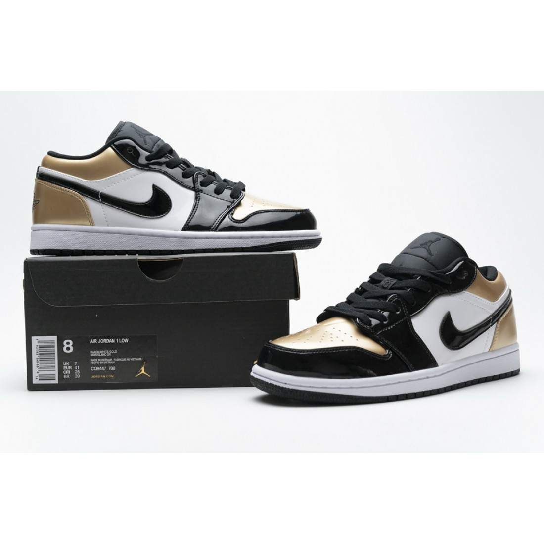 jordan 1 low gold toe