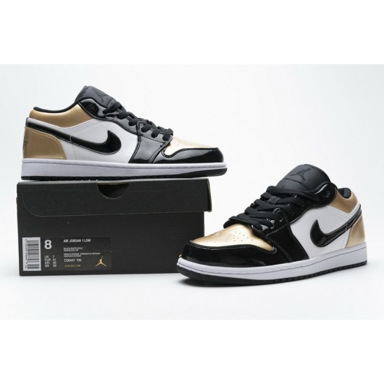 Nike Air Jordan 1 Low Gold Toe CQ9447-700 Nike Air Jordan 1 Low Gold Toe CQ9447-700