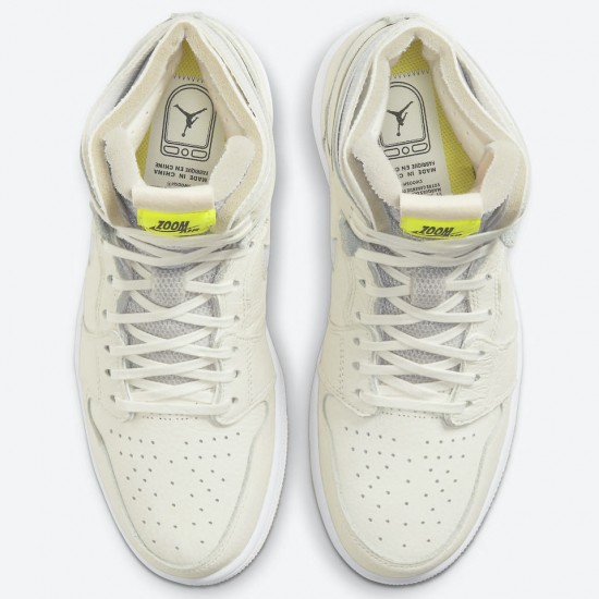 AIR JORDAN 1 HIGH ZOOM 'PEARL WHITE' WMNS CT0979-107 AIR JORDAN 1 HIGH ZOOM 'PEARL WHITE' WMNS CT0979-107