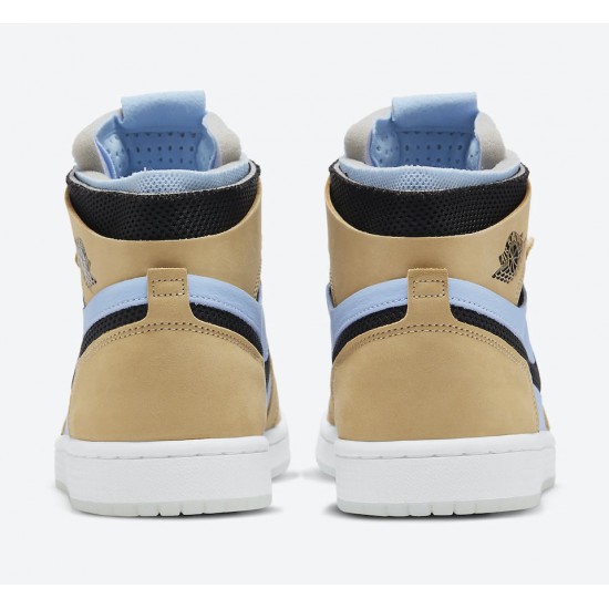 AIR JORDAN 1 HIGH ZOOM COMFORT HIGH WMNS 'PSYCHIC BLUE SESAME' CT0979-400 AIR JORDAN 1 HIGH ZOOM COMFORT HIGH WMNS 'PSYCHIC BLUE SESAME' CT0979-400