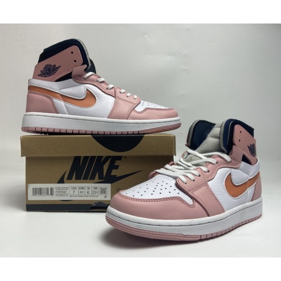 AIR JORDAN 1 HIGH ZOOM WMNS 'PINK GLAZE' CT0979-601 AIR JORDAN 1 HIGH ZOOM WMNS 'PINK GLAZE' CT0979-601