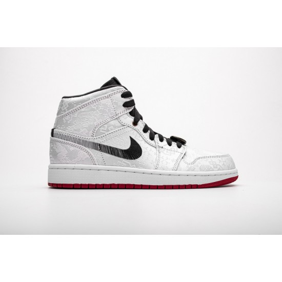 Edison Chen x Air Jordan 1 Mid SE 'Fearless' CU2804-100 Edison Chen x Air Jordan 1 Mid SE 'Fearless' CU2804-100