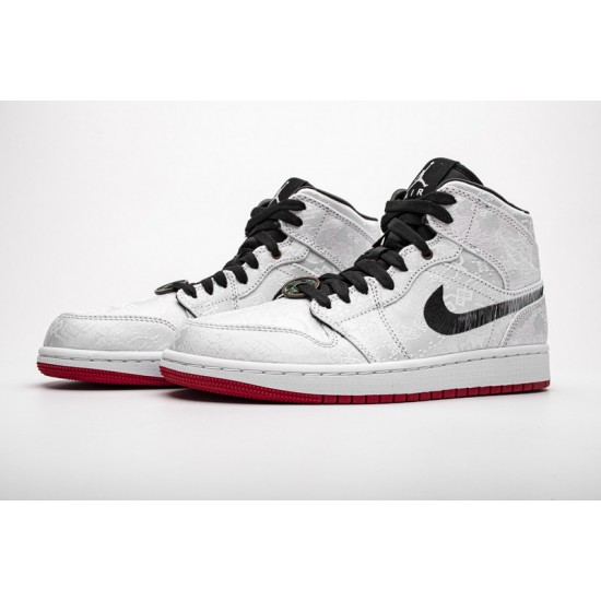 Edison Chen x Air Jordan 1 Mid SE 'Fearless' CU2804-100 Edison Chen x Air Jordan 1 Mid SE 'Fearless' CU2804-100
